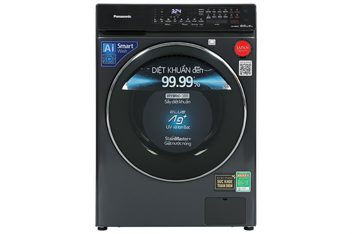 Máy giặt sấy Panasonic Inverter giặt 9.5 kg - sấy 6 kg NA-S956FR1BV